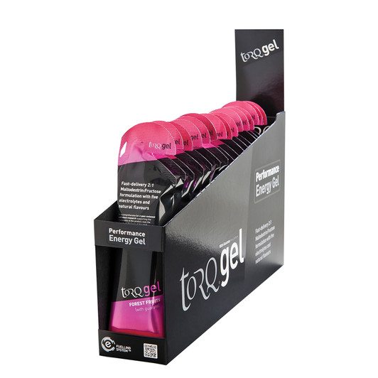 Torq Energy Gel With Guarana Caffeinated Box Of 15 X 45g