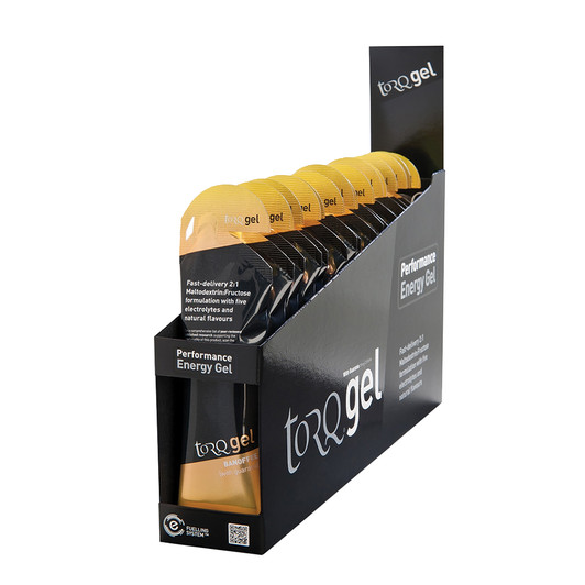 Torq Energy Gel With Guarana Caffeinated Box Of 15 X 45g