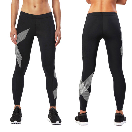 2XU Striped Womens Compression Tight