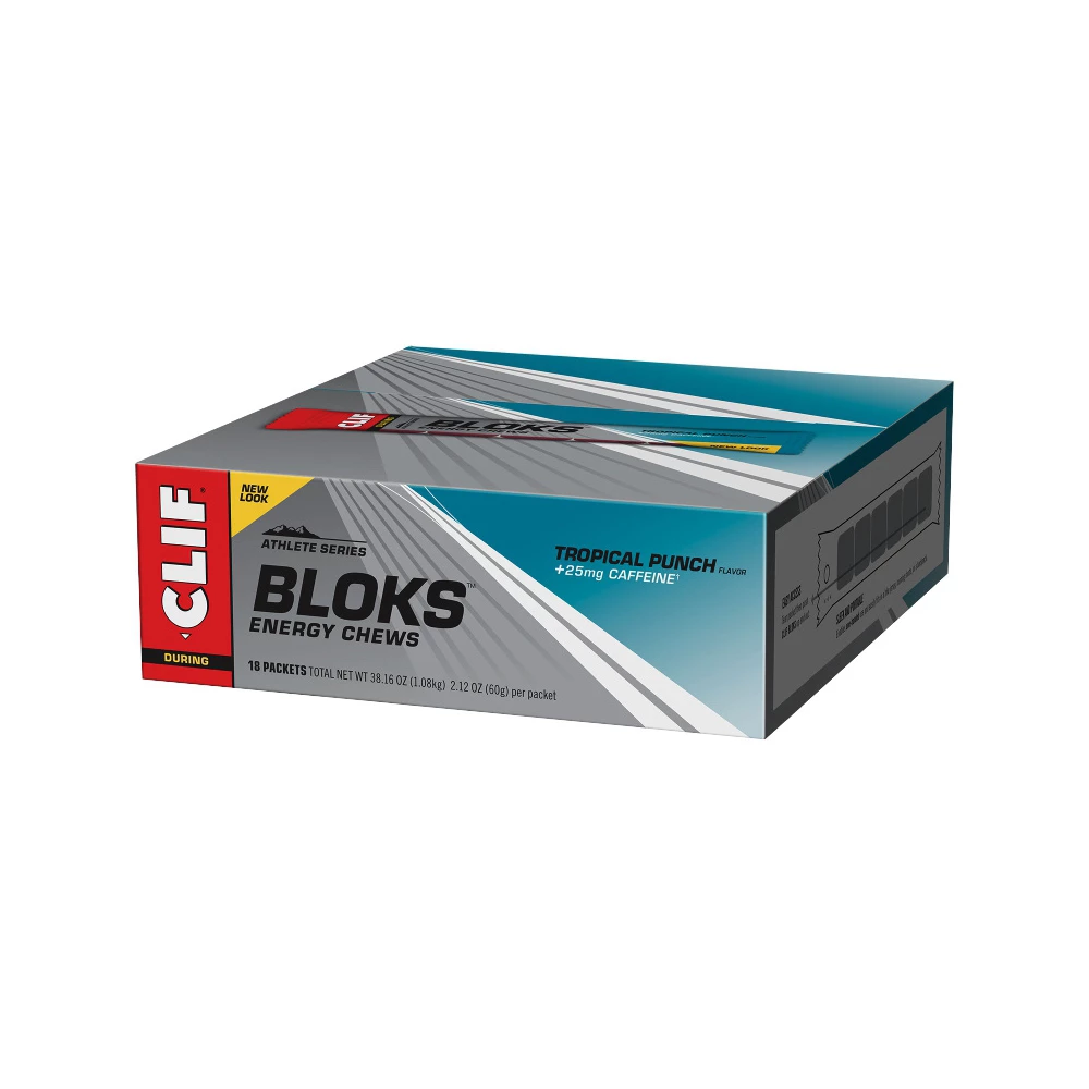 Sigma Sports Clif Bar Bloks Box 18 x 60g | Discount Codes available, easy returns, up to £25 off with Newsletter Signup, FREE Postage over £60