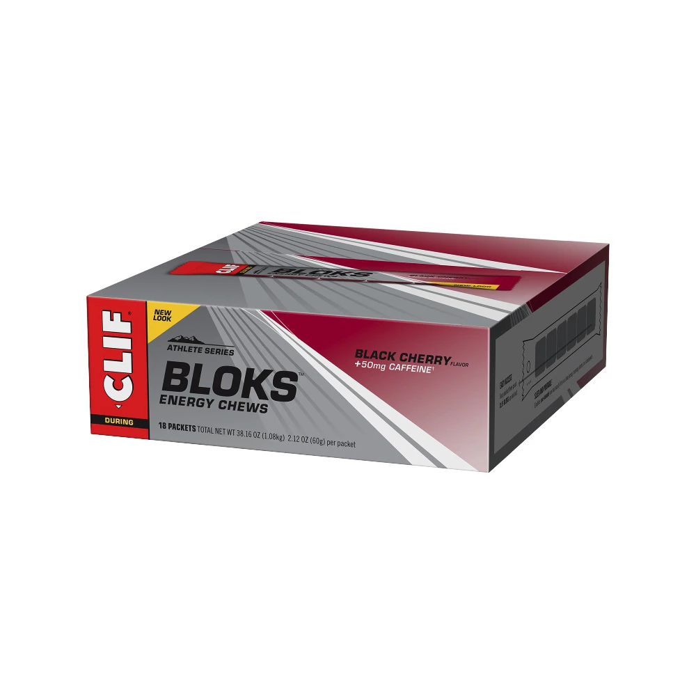 Sigma Sports Clif Bar Bloks Box 18 x 60g | Discount Codes available, easy returns, up to £25 off with Newsletter Signup, FREE Postage over £60
