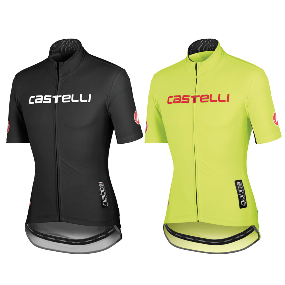Castelli Gabba Windstopper Short Sleeved Rain Jersey FZ 