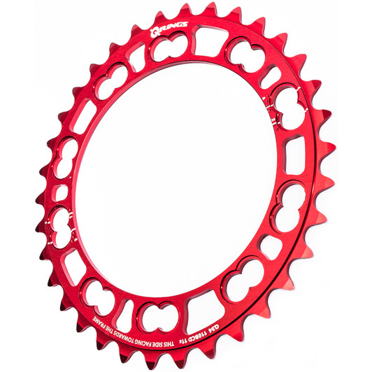 Rotor Q-Ring BCD 110 Inner Chainring - Red
