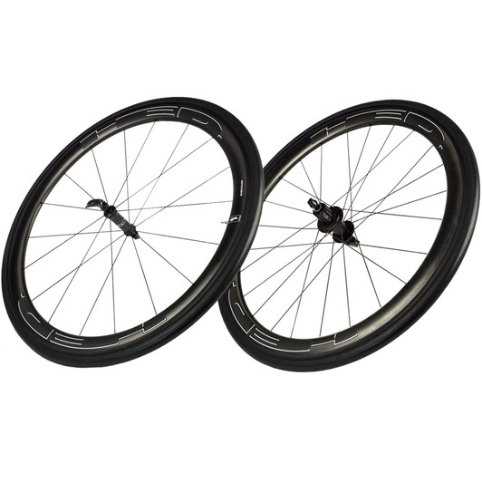 HED Jet 4 Black Standard Clincher Wheelset