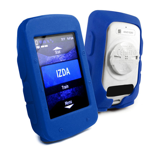 Tuff-Luv Silicone Case Cover For Garmin Edge 520 + Screen Protector