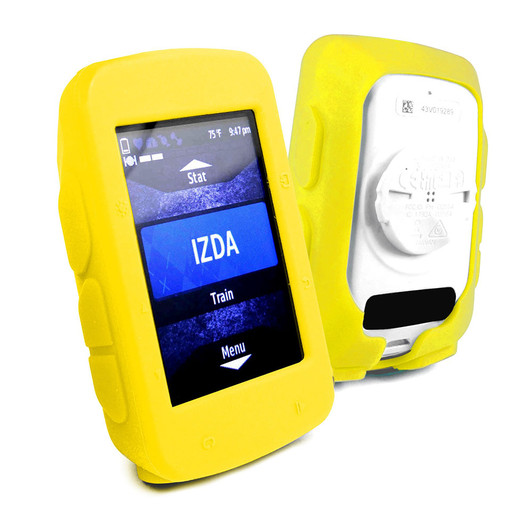 Tuff-Luv Silicone Case Cover For Garmin Edge 520 + Screen Protector