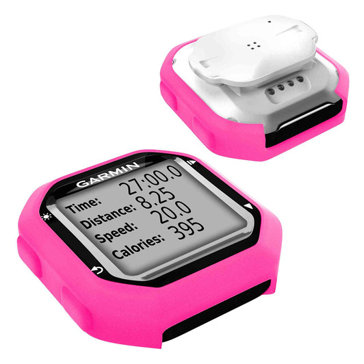 Tuff-Luv Silicone Case Cover For Garmin Edge 20/25 + Screen Protector