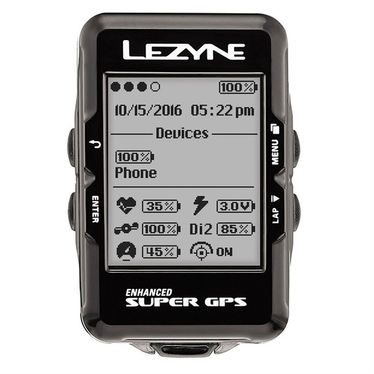 Lezyne Super Navigate GPS Loaded Bundle Cycle Computer 2017