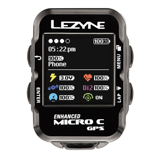 Lezyne Micro Colour Navigate GPS Loaded Bundle Cycle Computer 2017