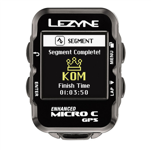 Lezyne Micro Colour Navigate GPS Loaded Bundle Cycle Computer 2017