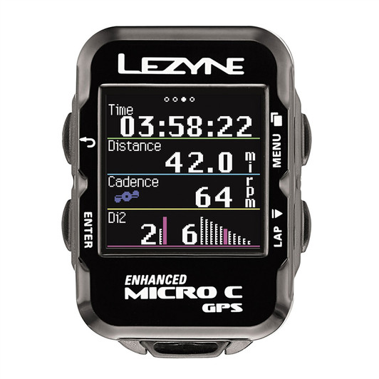 Lezyne Micro Colour Navigate GPS Loaded Bundle Cycle Computer 2017