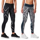 2XU Pattern Womens Mid-Rise Compression Tight