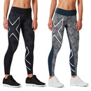 2XU Pattern Womens Mid-Rise Compression Tight