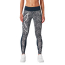 2XU Pattern Womens Mid-Rise Compression Tight