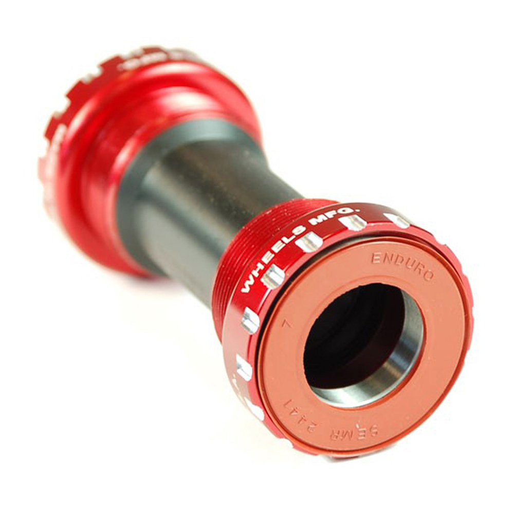 Wheels Manufacturing Threaded MTB Ceramic Hybrid Bottom Bracket for 24