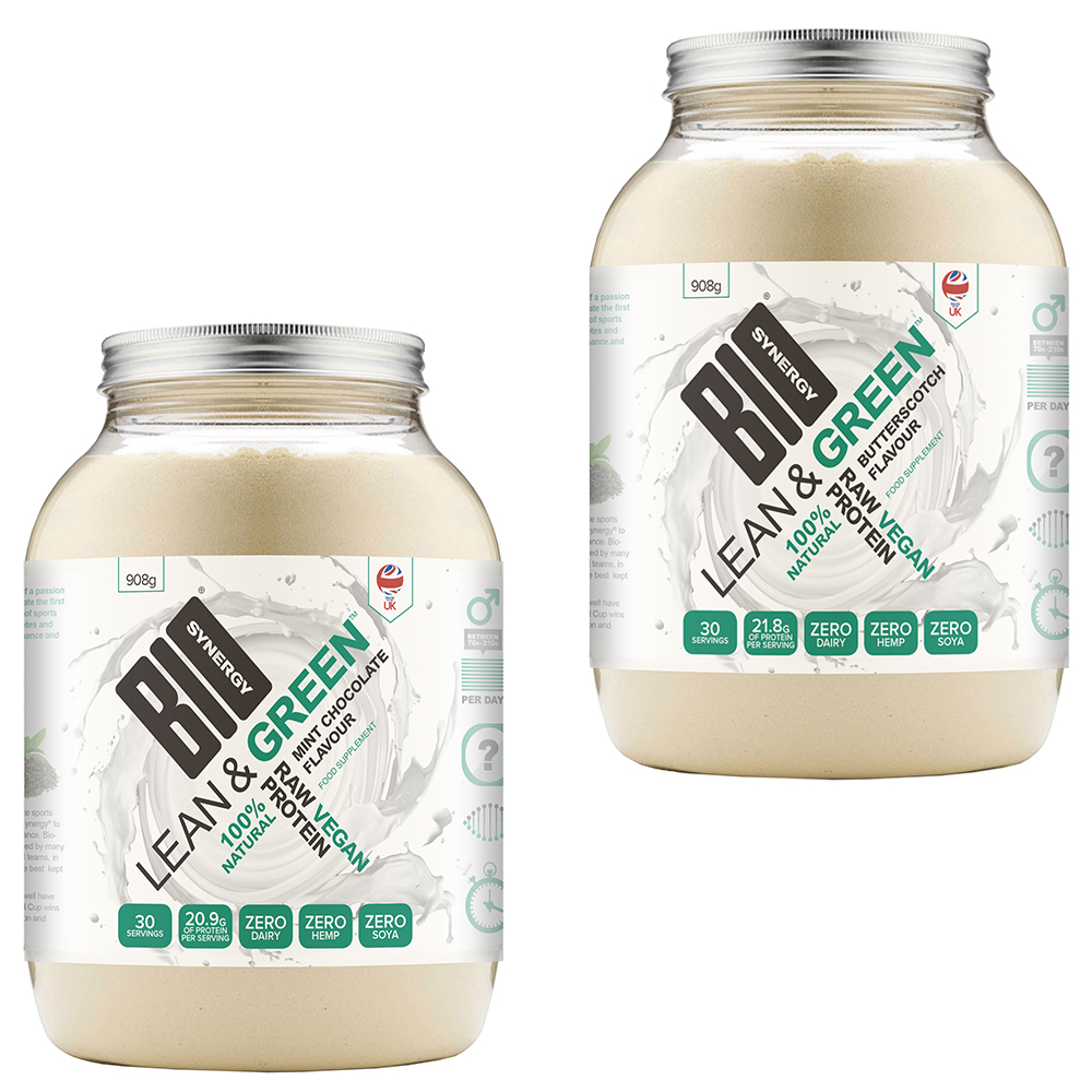 Bio Synergy Lean And Green Vegan Protein Powder 908g