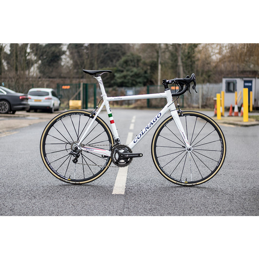 Colnago C60 Italia Custom Road Bike White/Italia 56cm Sloping
