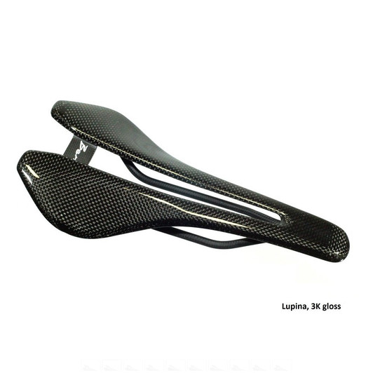 Berk Composites Lupina 3K Carbon Saddle Oval 7x9mm Rails
