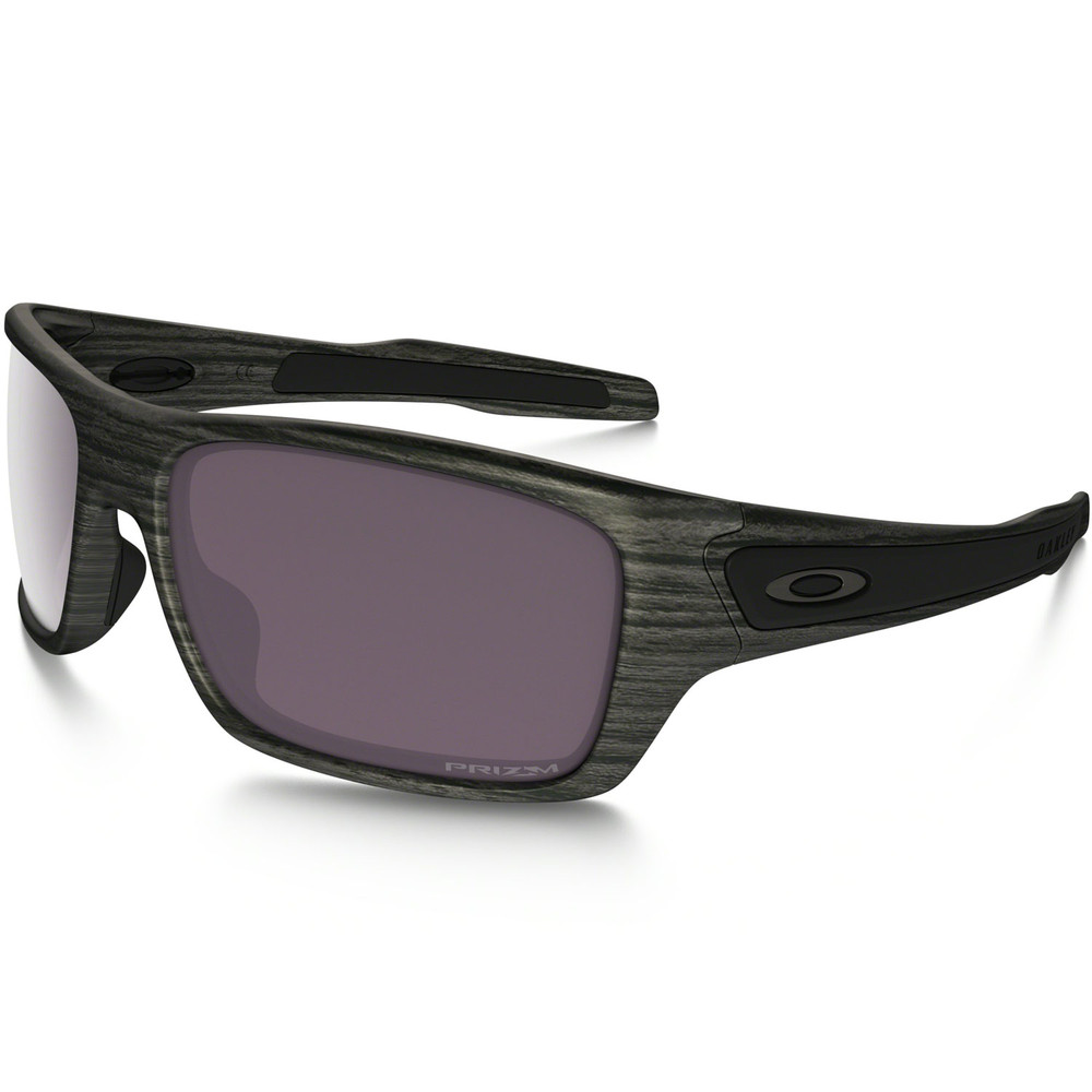 Oakley Turbine Woodgrain Sunglasses with Prizm Daily Polarised Lens