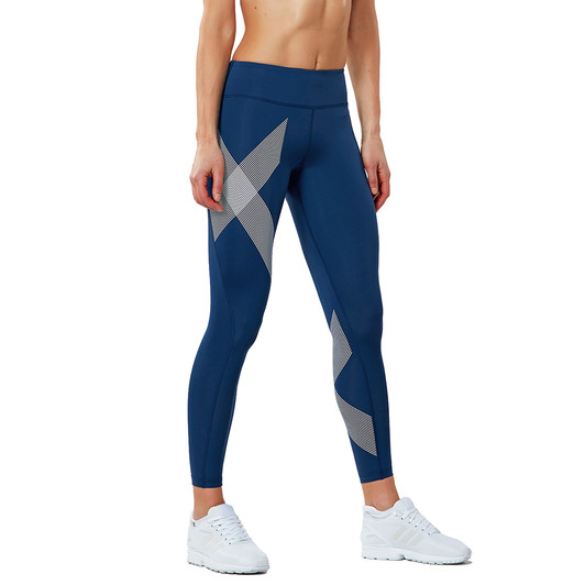 2XU Striped Womens Compression Tight