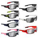 KOO Open Performance Sunglasses With Smoke Mirror Lens