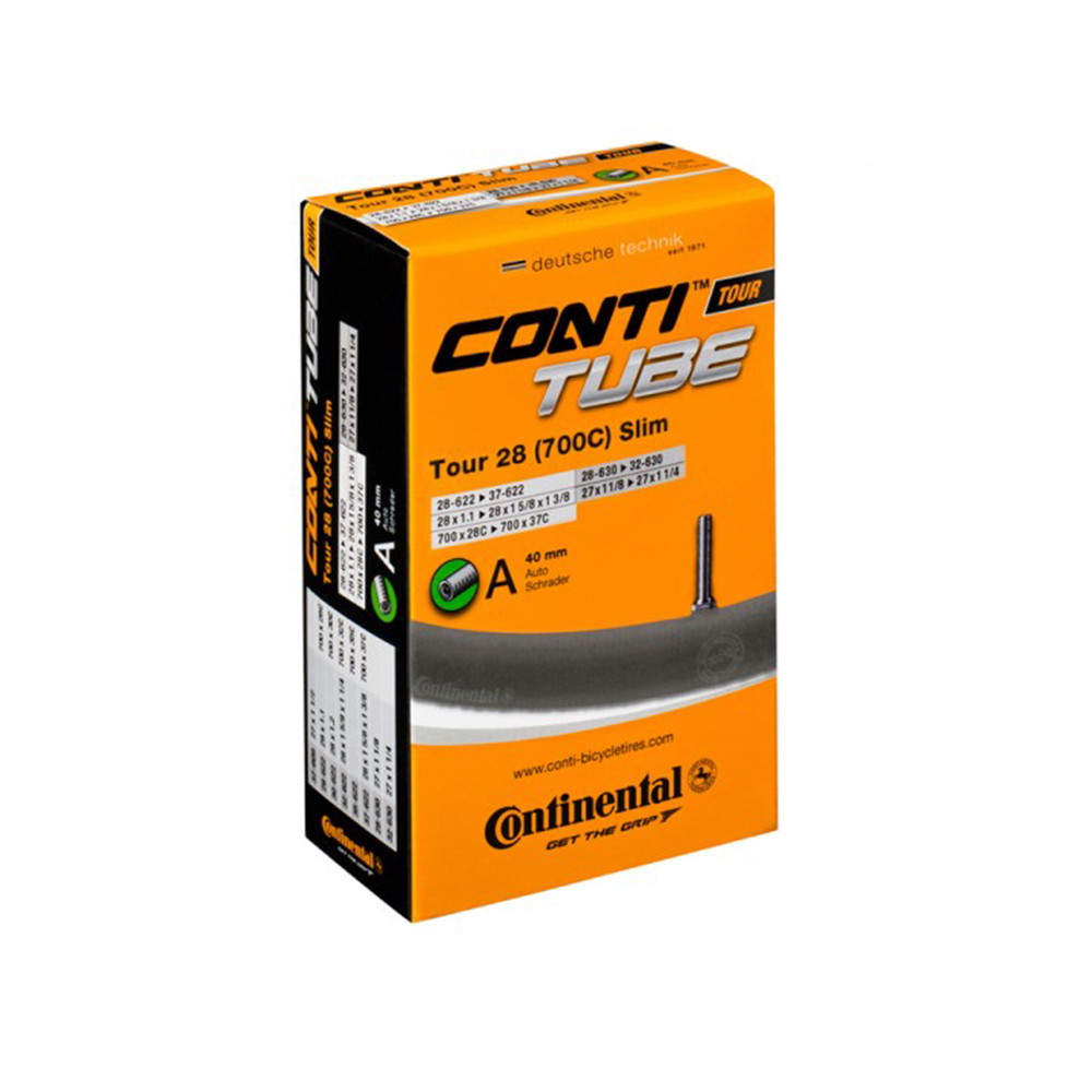 Continental Tour 28 Slim Schrader Inner Tube 700X28-37c