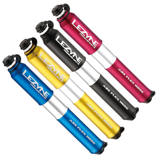 lezyne pressure drive hand pump with abs flex hose