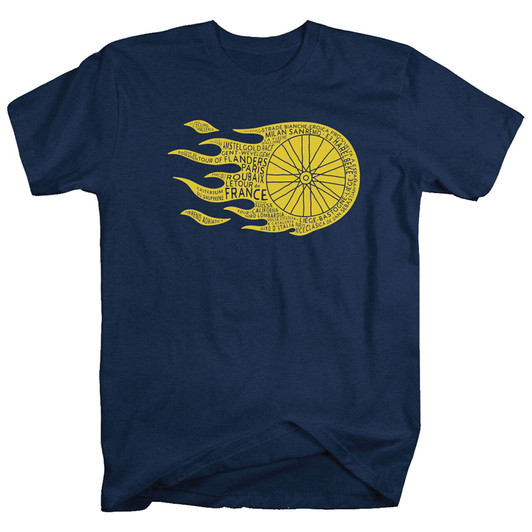 Endurance Conspiracy Flaming Wheel T-Shirt