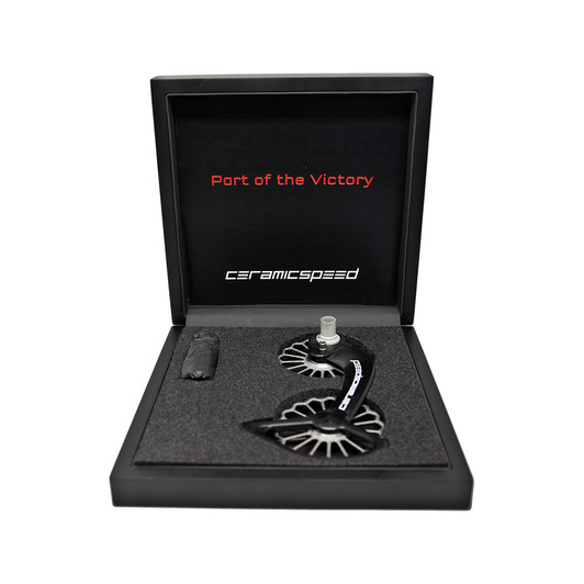 CeramicSpeed 3D Printed Titanium Oversized Pulley Wheel System For SRAM Red ETap