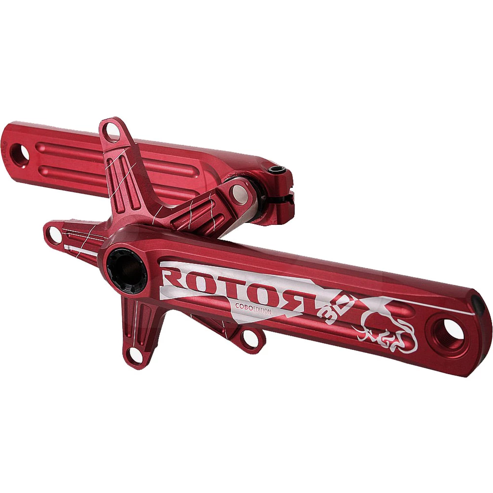 限定品ROTOR COBO EDITIONクランク　赤 最終値下げ 限定品ROTOR COBO EDITIONクランク 赤