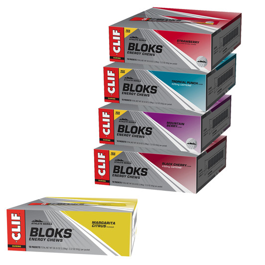 Clif Bar Bloks Box 18 X 60g