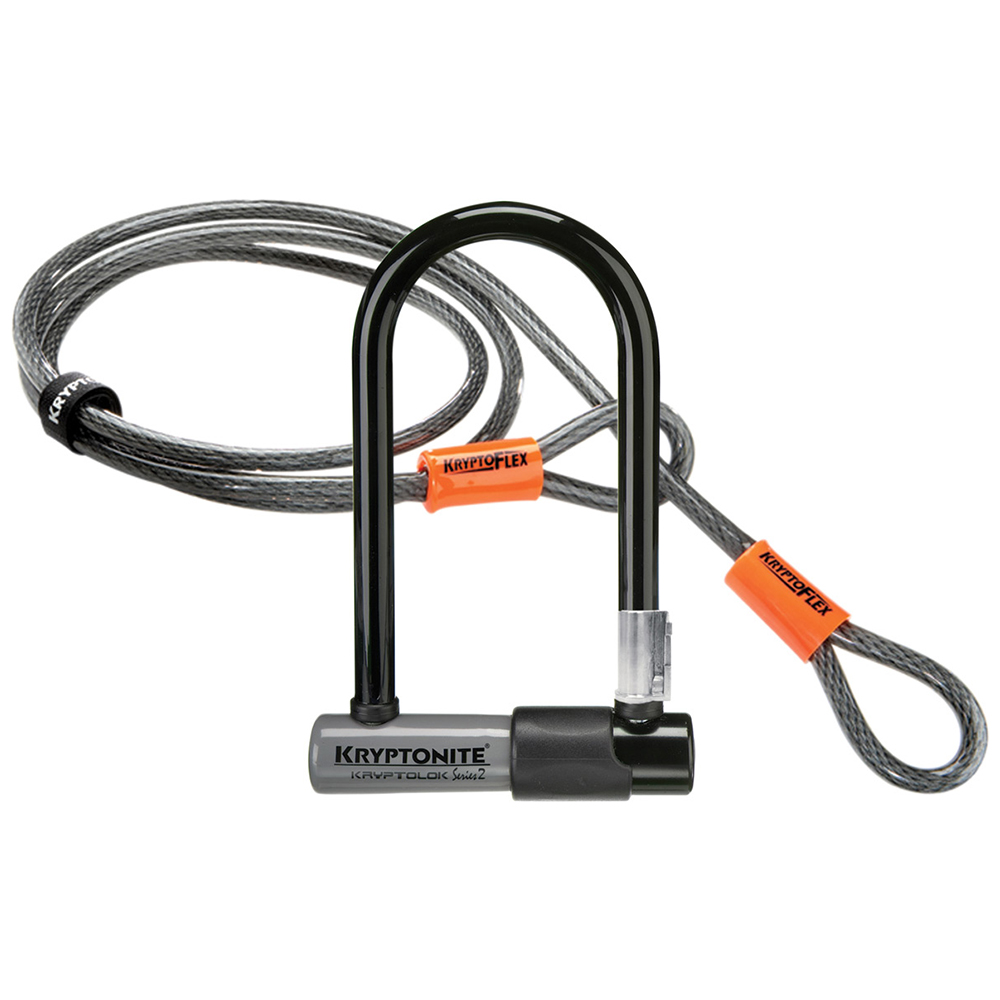 Kryptonite KryptoLok Series 2 Mini ULock + Flexframe Bracket Sigma