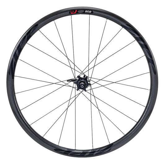 Zipp 202 Firecrest Carbon Clincher Disc Brake Rear Wheel Black Decal 2017