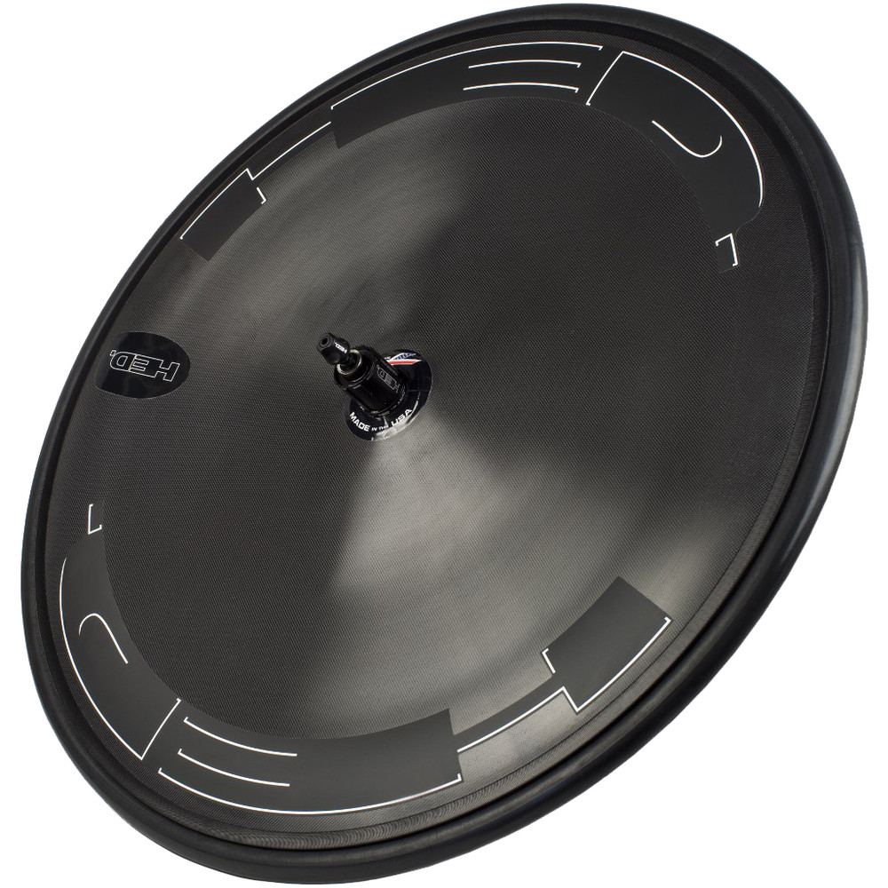 HED Jet Black Clincher Disc Wheel