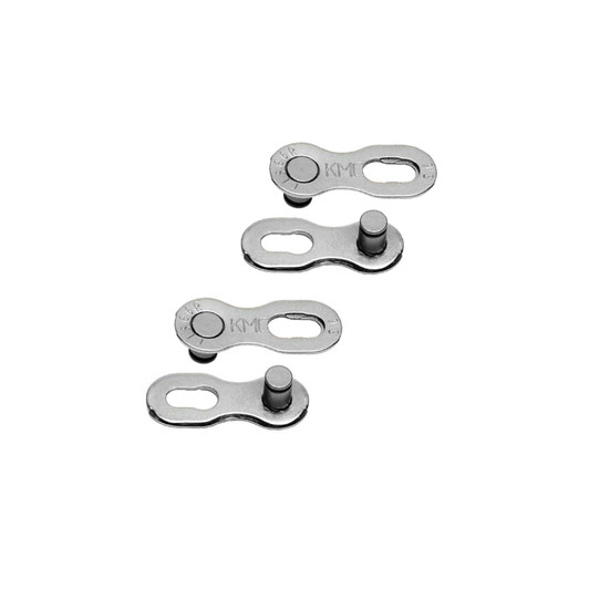 KMC 9 Speed Silver Chain Link Pack Of 2