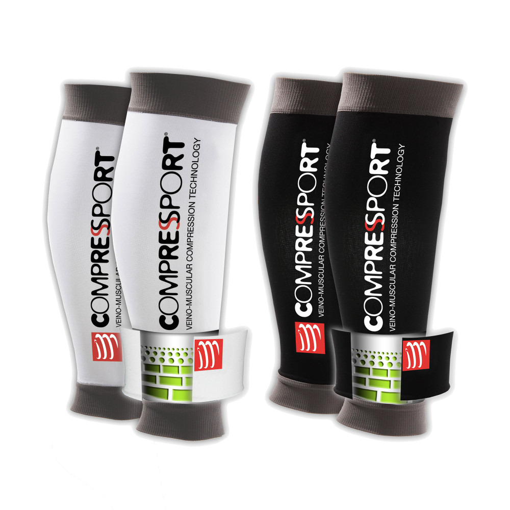 Compressport US (Ultra Silicone) Calf Compression Guards