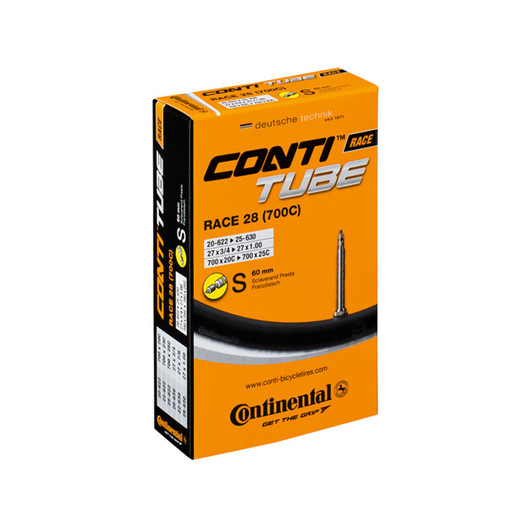 Continental Race 28 Inner Tube 700x18/25 60mm Presta