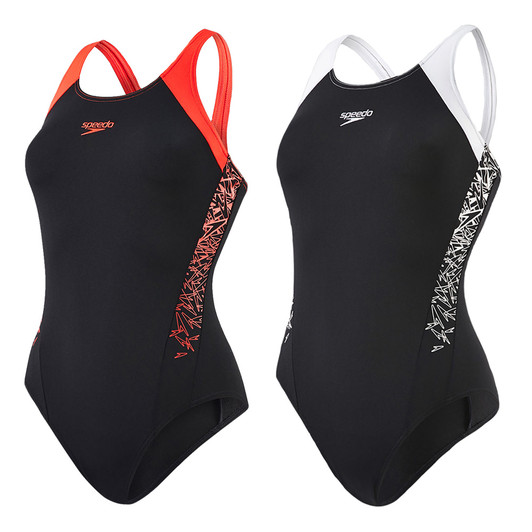 Speedo Boom Splice Womens Muscleback Swimsuit