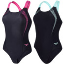 Speedo Logo Medalist Womens Swimsuit