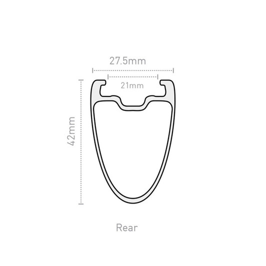 ENVE 3.4 SES G2 Carbon Clincher Ceramic Rear Wheel