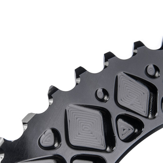 Absolute Black Premium Race Oval SRAM Outer Chainring