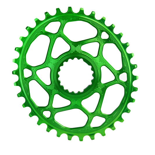 Absolute Black Cannondale Hollowgram Direct Mount MTB Oval Rings