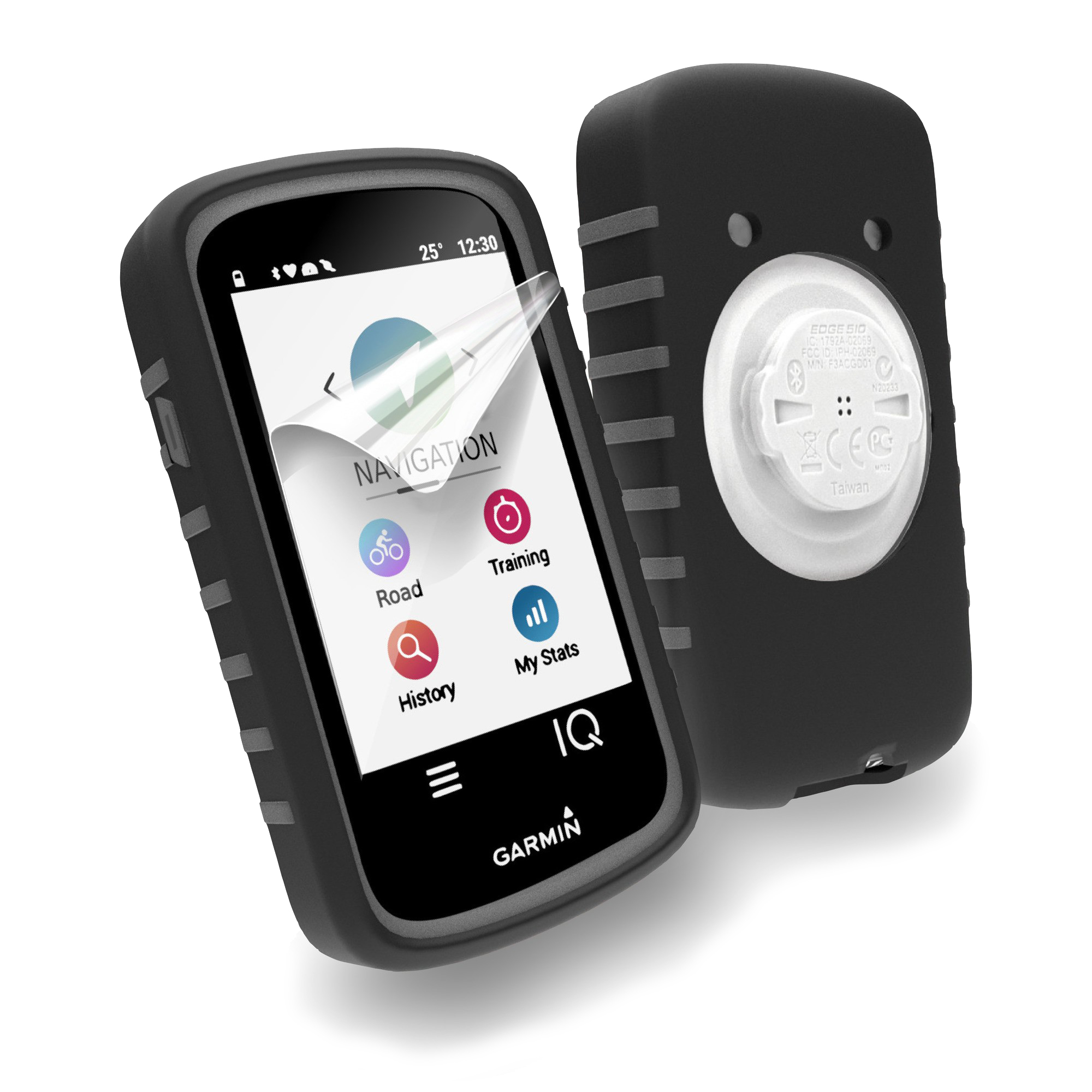 Tuff Luv Silicone Case Cover For Garmin Edge 1030 With Screen