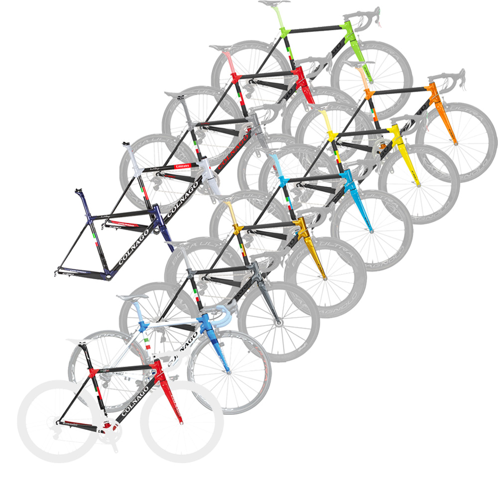 Colnago C60 Matt Carbon Electronic Frameset (Sloping Geometry)