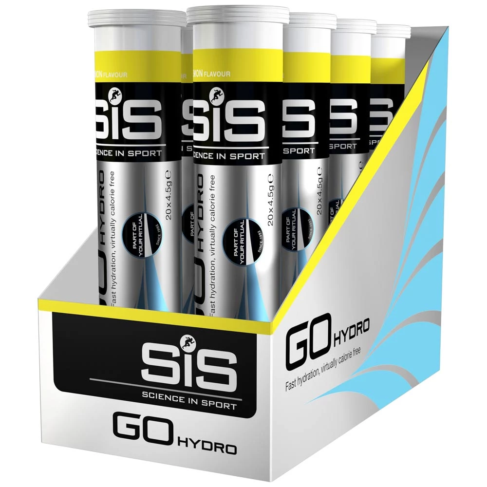 Sigma Sports Science in Sport Go Hydro Tablets Box of 8 | Discount Codes available, easy returns, up to £25 off with Newsletter Signup, FREE Postage over £60