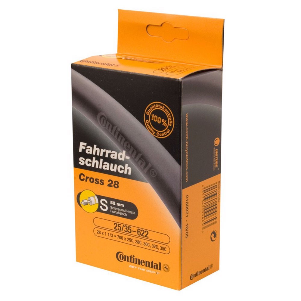 Continental Cross 28 Inner Tube Presta Valve 700 X 25-35 60mm