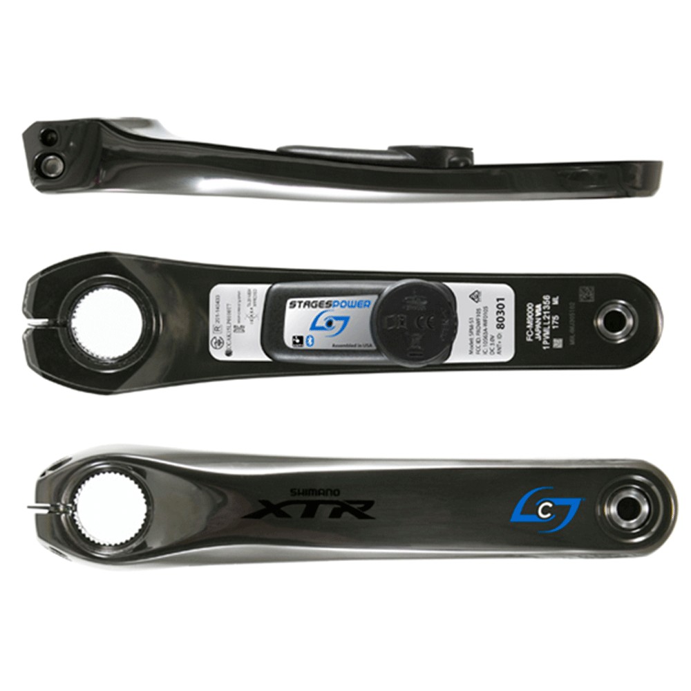 Stages Cycling Power L Shimano XTR M9020 MTB Crank Arm