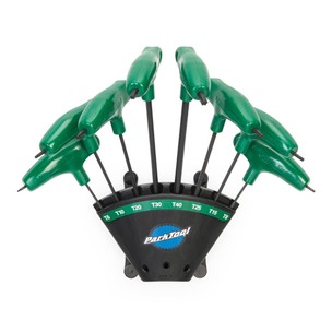 Park Tool PH-T1.2 P-Handled Torx Compatible Driver Set With Holder