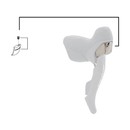 Shimano Dura-Ace ST-7900 Lever Nameplate A And Screw (LH)