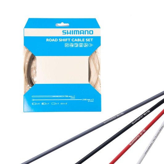 shimano polymer coated cables